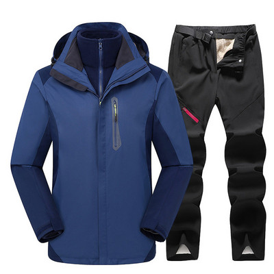 2023 Νέο χοντρό ζεστό παντελόνι για εξωτερικούς χώρους Αντιανεμικό αδιάβροχο κοστούμι σνόουμπορντ Γυναικείο μπουφάν για σκι