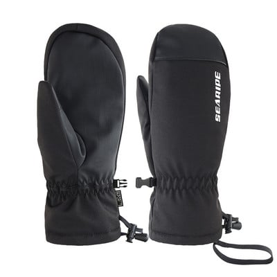 Fleece Ζεστά γάντια για γυναίκες Χειμερινά θερμαινόμενα γάντια για χιόνι Γάντια σνόουμπορντ εξωτερικού χώρου Γυναικείο γάντι Waterpoof αθλητικός άντρας Ρούχα βουνού