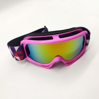 Детски ски очила Двойно против мъгла UV400 Деца 3-12 години Очила Снежни очила Спорт на открито Момичета Момчета Сноуборд Ски