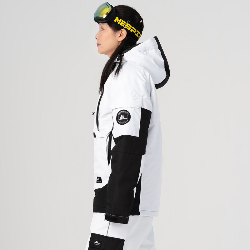 2022. Zimska skijaška jakna Ženska jakna za snowboard na otvorenom Zadebljana topla otporna na vjetar Muška vodootporna kapuljača s kapuljačom i prozračno skijaško odijelo Kaput