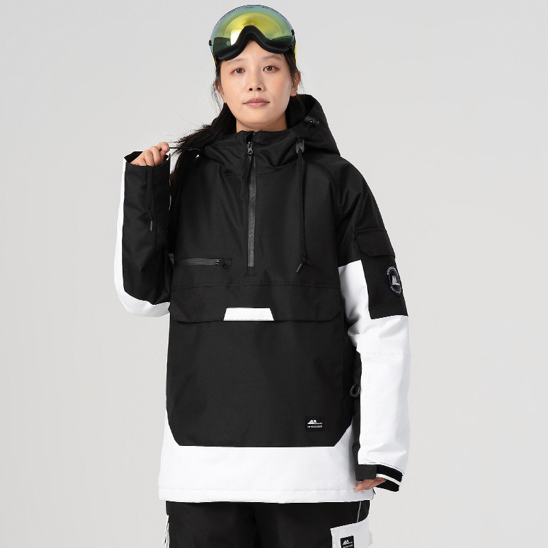 2022. Zimska skijaška jakna Ženska jakna za snowboard na otvorenom Zadebljana topla otporna na vjetar Muška vodootporna kapuljača s kapuljačom i prozračno skijaško odijelo Kaput