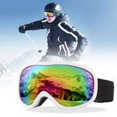 Skijaške naočale Dvostruki slojevi UV400 Anti-fog Velika skijaška maska Naočale Skijanje Snijeg Muške Žene Snowboard naočale Skijaške sunčane naočale Naočale