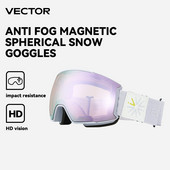 VECTOR Skijaške naočale Muške naočale za snowboard Ženske sunčane naočale za zimu na otvorenom UV400 dvoslojne leće Skijaške naočale protiv magljenja