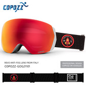 COPOZZ Brand Profesionalne skijaške naočale Dvoslojne protiv magljenja UV400 Muškarci Žene Zimske naočale za motorne sanke Sportske naočale za snowboard