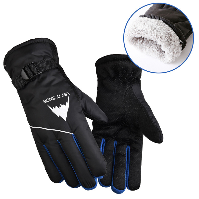Χειμερινά ζεστά αντιανεμικά γάντια ανδρικά γυναικεία γάντια σκι Υπερελαφριά γάντια σνόουμπορντ Γάντια μοτοσικλέτας ιππασία με χιόνι ιππασία για υπαίθρια αθλητικά γάντια
