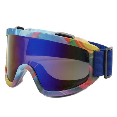 Ženska skijaška maska Naočale za motorne sanke Zimska skijaška maska otporna na vjetar Snowboard Naočale za skijanje na snijegu Sportske naočale s UV zaštitom