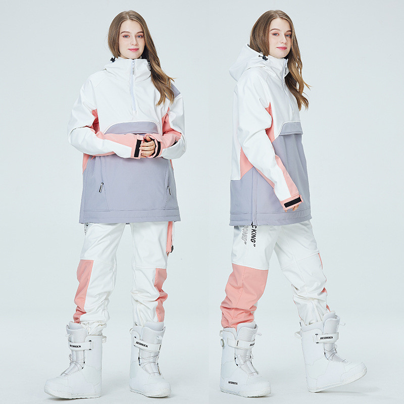 Žensko skijaško odijelo 2022. Zimsko toplo odijelo za snowboard Vodootporna vanjska odjeća Jakna+hlače Sportska odjeća Muški set odjeće za skijanje