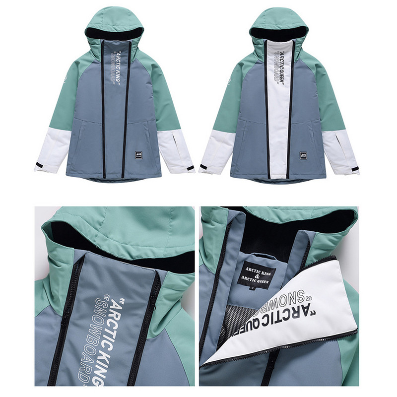 Salopete de schi pentru bărbați și femei, iarnă, caldă, impermeabilă, respirabilă, jachete de snowboard, pantaloni, salopete, în aer liber, unisex, costum de zăpadă.