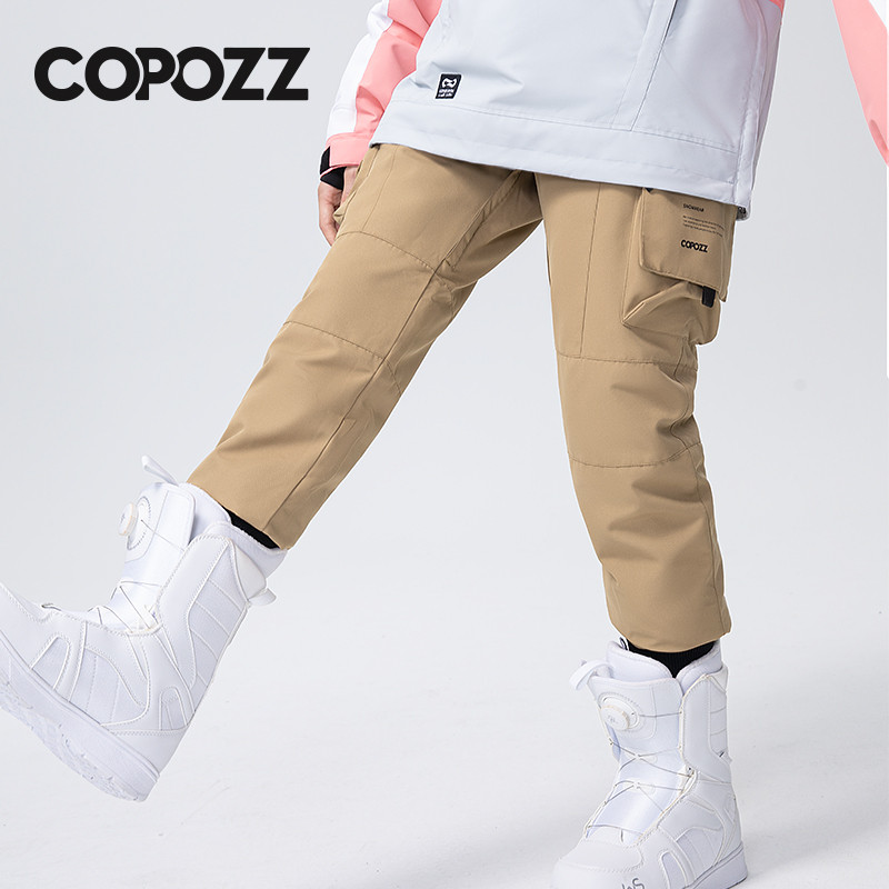 Χειμερινό παντελόνι σκι μάρκας COPOZZ Γυναικεία αθλήματα για εξωτερικούς χώρους Υψηλής ποιότητας αντιανεμικό ζεστό παντελόνι για χιόνι Χειμερινό παντελόνι σνόουμπορντ για σκι