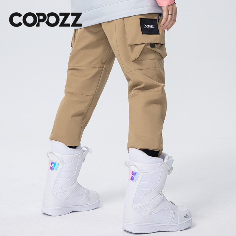 Χειμερινό παντελόνι σκι μάρκας COPOZZ Γυναικεία αθλήματα για εξωτερικούς χώρους Υψηλής ποιότητας αντιανεμικό ζεστό παντελόνι για χιόνι Χειμερινό παντελόνι σνόουμπορντ για σκι