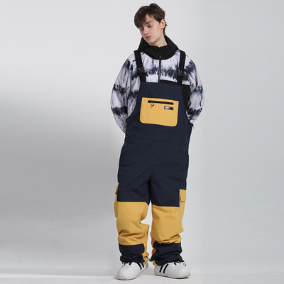 -30 Ολόσωμες ζαρτιέρες Γυναικεία και ανδρικά παντελόνια σκι Χαλαρά αδιάβροχα και ζεστά χειμωνιάτικα παντελόνια για χιόνι για χιόνι Snowboarding σαλιάρες Unsex