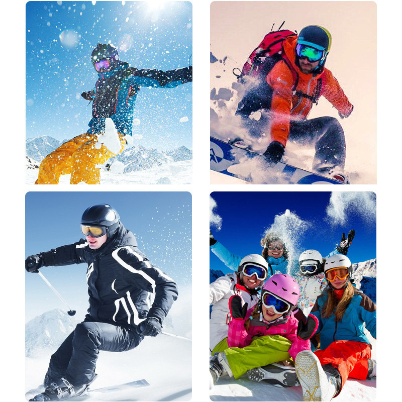 Skijaške naočale protiv zamagljivanja, otporne na vjetar, skijaške naočale za sportove na otvorenom, za motocikl, daskanje na snijegu Sunčane naočale za penjanje, skijanje, skijanje, protiv UV zraka