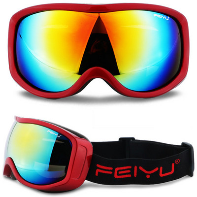 Suaugusiųjų snieglenčių slidinėjimo akiniai nuo rūko UV400 Slidinėjimas Sniego motociklas Akiniai nuo saulės Dengti motokroso visureigiai Akiniai Šalmo kaukė vyrams, moterims