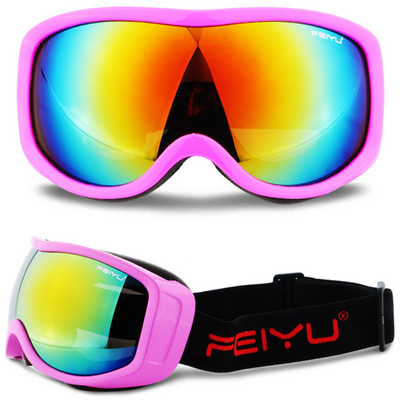 Suaugusiųjų snieglenčių slidinėjimo akiniai nuo rūko UV400 Slidinėjimas Sniego motociklas Akiniai nuo saulės Dengti motokroso visureigiai Akiniai Šalmo kaukė vyrams, moterims