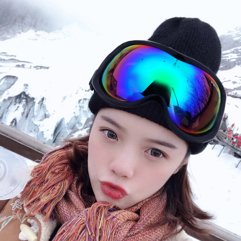Suaugusiųjų snieglenčių slidinėjimo akiniai nuo rūko UV400 Slidinėjimas Sniego motociklas Akiniai nuo saulės Dengti motokroso visureigiai Akiniai Šalmo kaukė vyrams, moterims