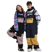 Muškarci Žene Skijaške hlače Zimske hlače Otporne na vjetar Vodootporne reflektirajuće prozračne skijaške kombinezone Hlače Ženske muške široke hlače za snowboard