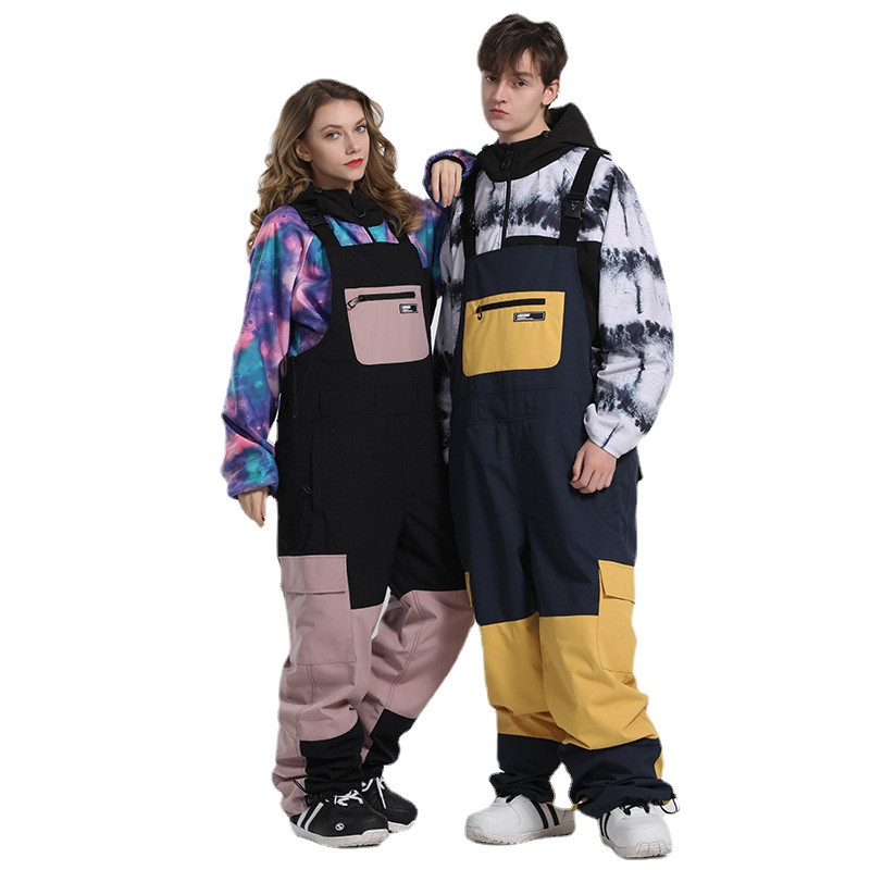 Muškarci Žene Skijaške hlače Zimske hlače Otporne na vjetar Vodootporne reflektirajuće prozračne skijaške kombinezone Hlače Ženske muške široke hlače za snowboard