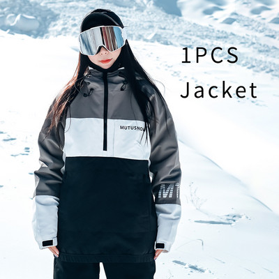 Vodootporna topla ženska skijaška jakna s kapuljačom Snowboard muške jakne Sport planinska duga ženska gornja odjeća Vjetrootporna muška trenerka Odjeća