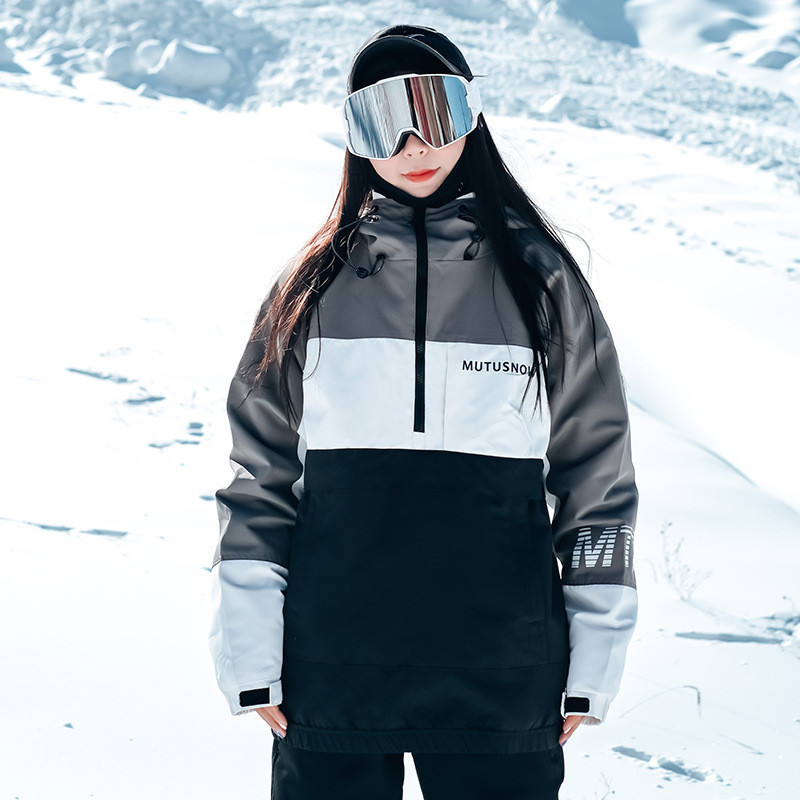 Vodootporna topla ženska skijaška jakna s kapuljačom Snowboard muške jakne Sport planinska duga ženska gornja odjeća Vjetrootporna muška trenerka Odjeća