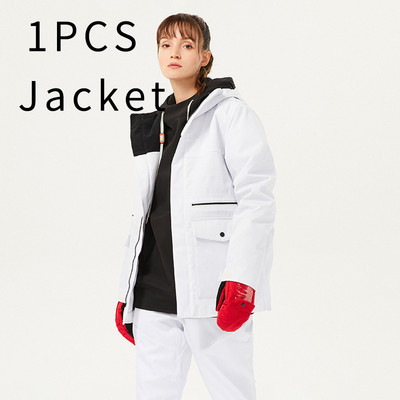 2022 Sport în aer liber pentru bărbați, haine de schi, iarnă caldă pentru femei, jachetă de zăpadă, cu glugă, rezistentă la vânt, pentru femei, trening, munte, îmbrăcăminte exterioară, haine