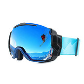 Skijaške naočale UV400 protiv zamagljivanja s opcijama leća za sunčan i oblačan dan, sunčane naočale za snowboard nosite preko Rx naočala
