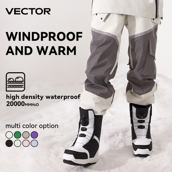 Зимни ски панталони Дамски външни висококачествени ветроустойчиви водоустойчиви топли панталони за сняг Зимни ски панталони за сноуборд Снаждане на греда