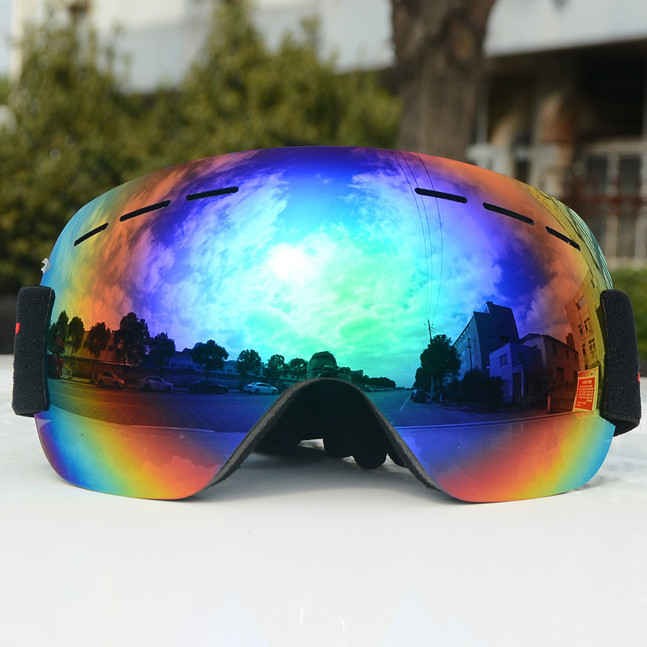 Skijaške naočale UV400 Anti-fog Velika skijaška maska Naočale Skijanje Muškarci Žene Snijeg Snowboard Velike sferične naočale Snježno sljepilo Sport