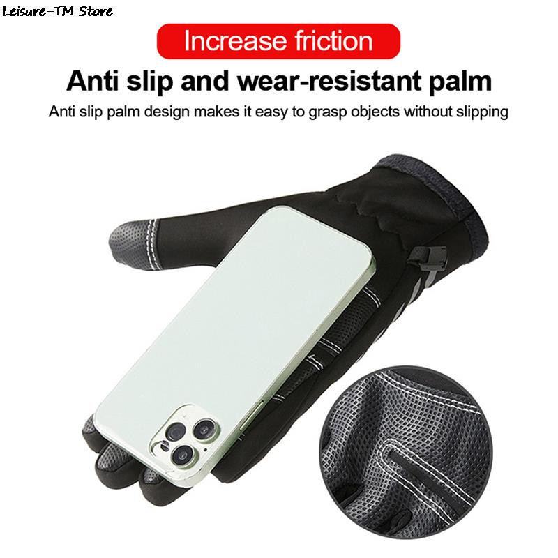 Zaslon osjetljiv na dodir Zimske Termalne Tople Rukavice za pune prste Za Biciklizam Bicikl Bicikl Skijanje Kampiranje na otvorenom Planinarenje Motocikl