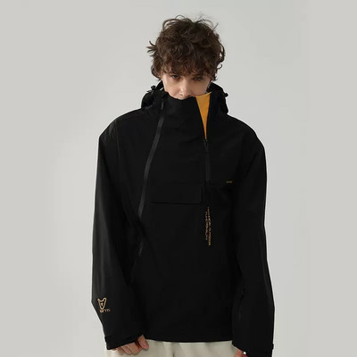 Jachetă de schi Bărbați Iarnă Nou Top Femei Sport de munte în aer liber Purtă de snowboard Costum de zăpadă cald Rezistent la vânt Îmbrăcăminte cu glugă impermeabilă