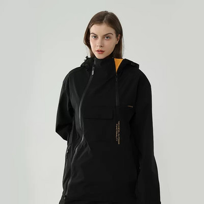 Jachetă de schi Bărbați Iarnă Nou Top Femei Sport de munte în aer liber Purtă de snowboard Costum de zăpadă cald Rezistent la vânt Îmbrăcăminte cu glugă impermeabilă