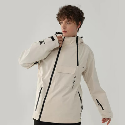 Jachetă de schi Bărbați Iarnă Nou Top Femei Sport de munte în aer liber Purtă de snowboard Costum de zăpadă cald Rezistent la vânt Îmbrăcăminte cu glugă impermeabilă