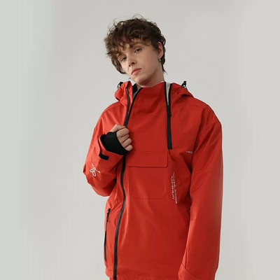 Jachetă de schi Bărbați Iarnă Nou Top Femei Sport de munte în aer liber Purtă de snowboard Costum de zăpadă cald Rezistent la vânt Îmbrăcăminte cu glugă impermeabilă