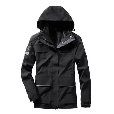 Naujas moteriškas slidinėjimo komplektas Storas šiltas, vandeniui atsparus vėjui atsparus snieglenčių striukė Lauko alpinizmo slidinėjimo kostiumas žieminiai sniego kostiumai