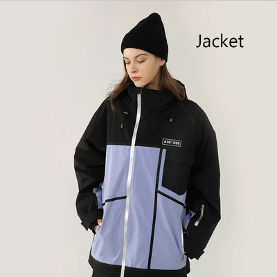 Paltoane pentru bărbați, iarna 2022, jachetă de schi nouă, pentru femei, sport în aer liber, îmbrăcăminte pentru snowboard, costum de schi cald, îmbrăcăminte cu glugă, rezistentă la vânt