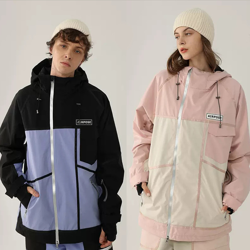 Paltoane pentru bărbați, iarna 2022, jachetă de schi nouă, pentru femei, sport în aer liber, îmbrăcăminte pentru snowboard, costum de schi cald, îmbrăcăminte cu glugă, rezistentă la vânt