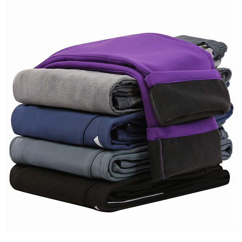 TRVLWEGO Pantaloni de schi Iarna în aer liber Rezidenți la vânt Camping Drumeții Snowboard Bărbați Pantaloni de trekking pe zăpadă Impermeabil Cald Noctilucent