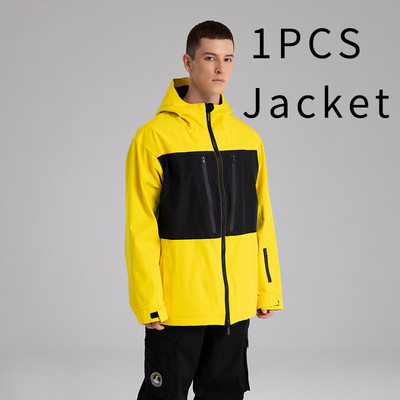 Moteriška snieglenčių striukė su gobtuvu Sportinė lauko vyrų slidinėjimo paltai Atsparūs vėjui žiema, šilta moteriška sportinis kostiumas kalnų vyro viršutiniai drabužiai