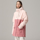 Jachete de schi pentru femei cu glugă de iarnă pentru snowboard pentru femei, haine de zăpadă, impermeabile, îmbrăcăminte exterioară pentru femei, trening de munte, rezistent la vânt