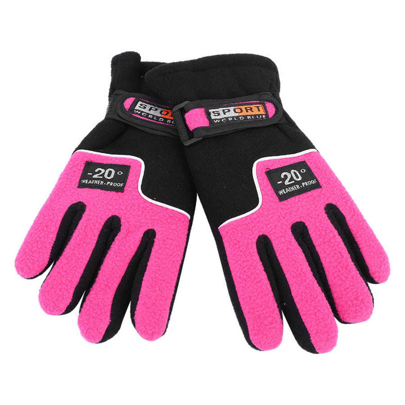 Mănuși de iarnă Femei Bărbați Sport în aer liber Mănuși calde Rezistenta la vânt Mănuși calde cu degetul complet pentru camping în aer liber Schi Mănuși de ciclism