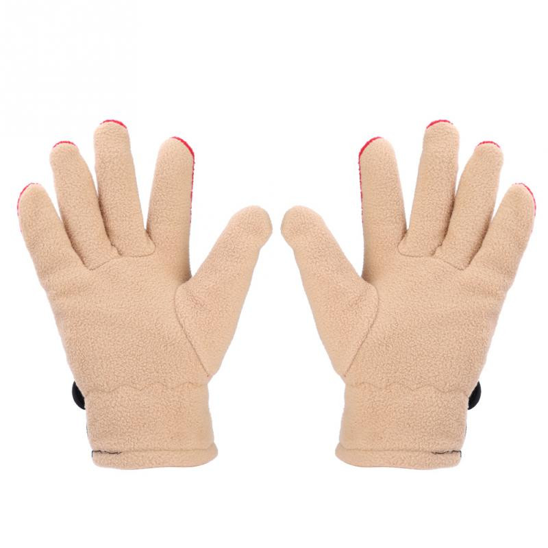 Mănuși de iarnă Femei Bărbați Sport în aer liber Mănuși calde Rezistenta la vânt Mănuși calde cu degetul complet pentru camping în aer liber Schi Mănuși de ciclism