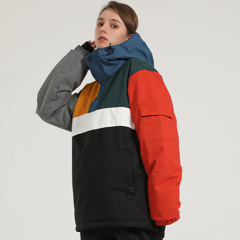 Moteriškos slidinėjimo striukės su šiltu gobtuvu Žiemos sportui Moteriški sniego paltai Snieglentės Neperšlampami moteriški viršutiniai drabužiai Neperpučiami kalnų sportiniai kostiumai