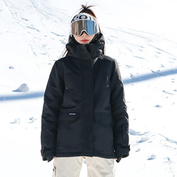 2022 Зимни водоустойчиви женски снежни палта Топли сноуборд женски ски якета Ветроустойчиви връхни дрехи Спортни планински дамски анцуг