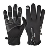 Mănuși pentru bărbați, iarnă, catifea, schi, căldură, femei, ecran tactil, anti-alunecare, groasă, rezistentă la vânt, impermeabilă, sport, alergare, ciclism, drumeții, mănuși