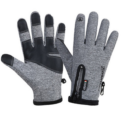 Mănuși pentru bărbați, iarnă, catifea, schi, căldură, femei, ecran tactil, anti-alunecare, groasă, rezistentă la vânt, impermeabilă, sport, alergare, ciclism, drumeții, mănuși