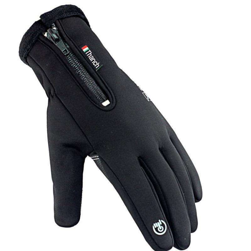 Mănuși pentru bărbați, iarnă, catifea, schi, căldură, femei, ecran tactil, anti-alunecare, groasă, rezistentă la vânt, impermeabilă, sport, alergare, ciclism, drumeții, mănuși