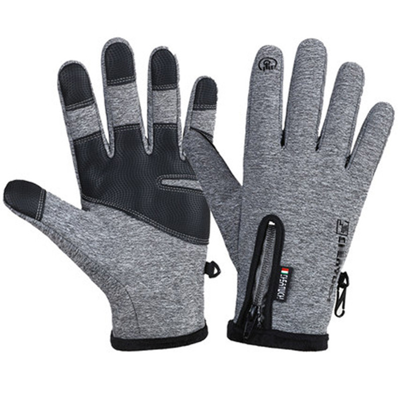 Mănuși pentru bărbați, iarnă, catifea, schi, căldură, femei, ecran tactil, anti-alunecare, groasă, rezistentă la vânt, impermeabilă, sport, alergare, ciclism, drumeții, mănuși