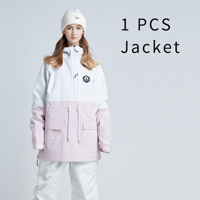 2022 m. Neperšlampamas šiltas moteriškas slidinėjimo paltas su gobtuvu, snieglenčių striukės, vyriškos sportinės kalnų ilgos moteriškos viršutinės aprangos, atsparios vėjui vyriškas sportinis kostiumas