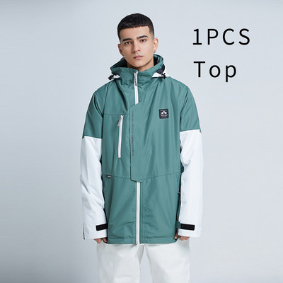 Lauko vyriški slidinėjimo paltai su gobtuvu Moteriška sniego striukė Sportinė, atspari vėjui, žiema, šilta, moteriška sportinis kostiumas kalnų snieglenčių sportui Vyro viršutiniai drabužiai
