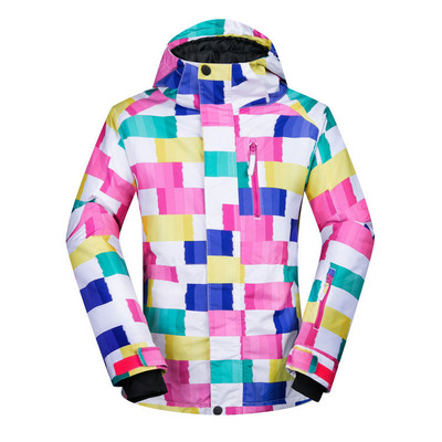 Sport de iarnă Mantouri de zăpadă pentru femei Snowboard Călduș cu glugă Jachete de schi pentru femei Îmbrăcăminte exterioară pentru femei Trening de munte rezistent la vânt