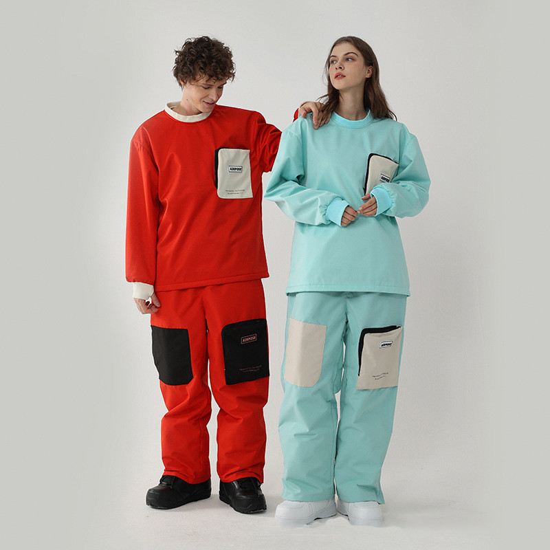 Μπουφάν σκι Γυναικεία ρούχα για χιόνι Ανδρικά παλτό χιονιού Μπουφάν Snowboard Ανδρικά αθλητικά σκι με κουκούλα αντιανεμικά ρούχα για σκι Ζεστά πουλόβερ